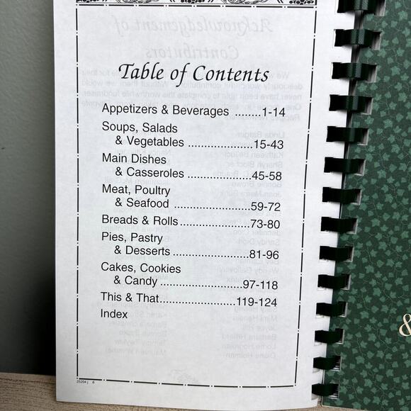 Vintage 90's Cookbook Recipes for Friendship Severna Park Maryland Spiral Bound - Picture 4 of 5